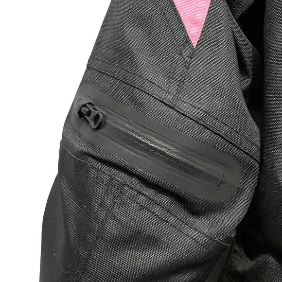Joe Rocket Motorcycle Jacket Atomic 4.0 Women's Medium M Pink Black Retro Corset - Picture 10 of 16